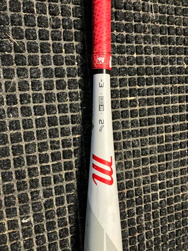 Used BBCOR Certified Alloy (-3) 27 oz 30" CAT 8 Bat