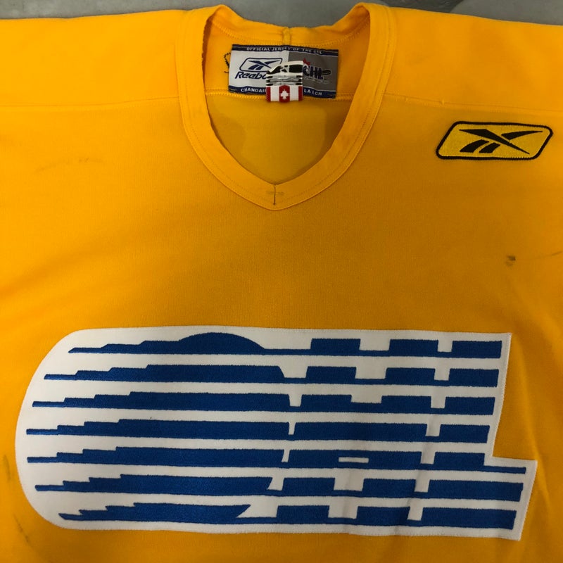Nearly NEW OHL yellow size 54 practice jersey #7