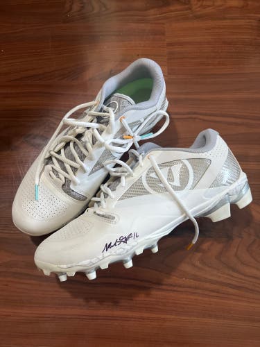 Warrior Gospel Lacrosse Cleats Size 10.5 - Autographed