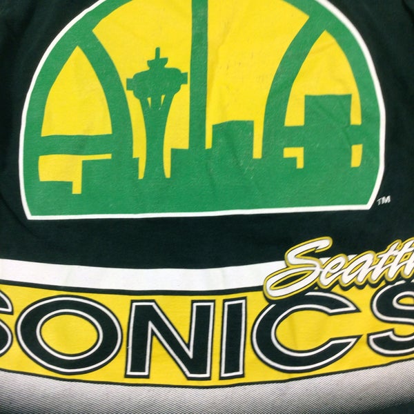 Vintage Seattle Supersonics Sonics Crewneck Logo 7