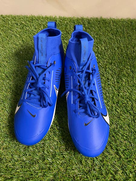 Nike Vapor Edge Pro 360 2 Blue White Black Football Cleats  display picture 1