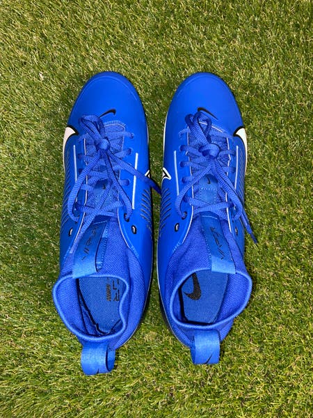 Nike Vapor Edge Pro 360 2 Blue White Black Football Cleats  display picture 3