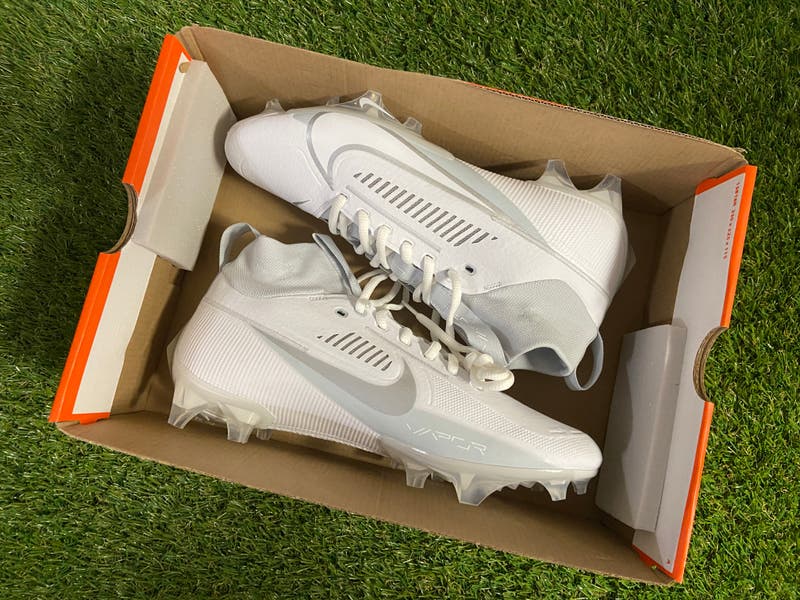 SOLD* Nike Vapor Edge Pro 360 2 White Football Cleats DA5456  display picture 1