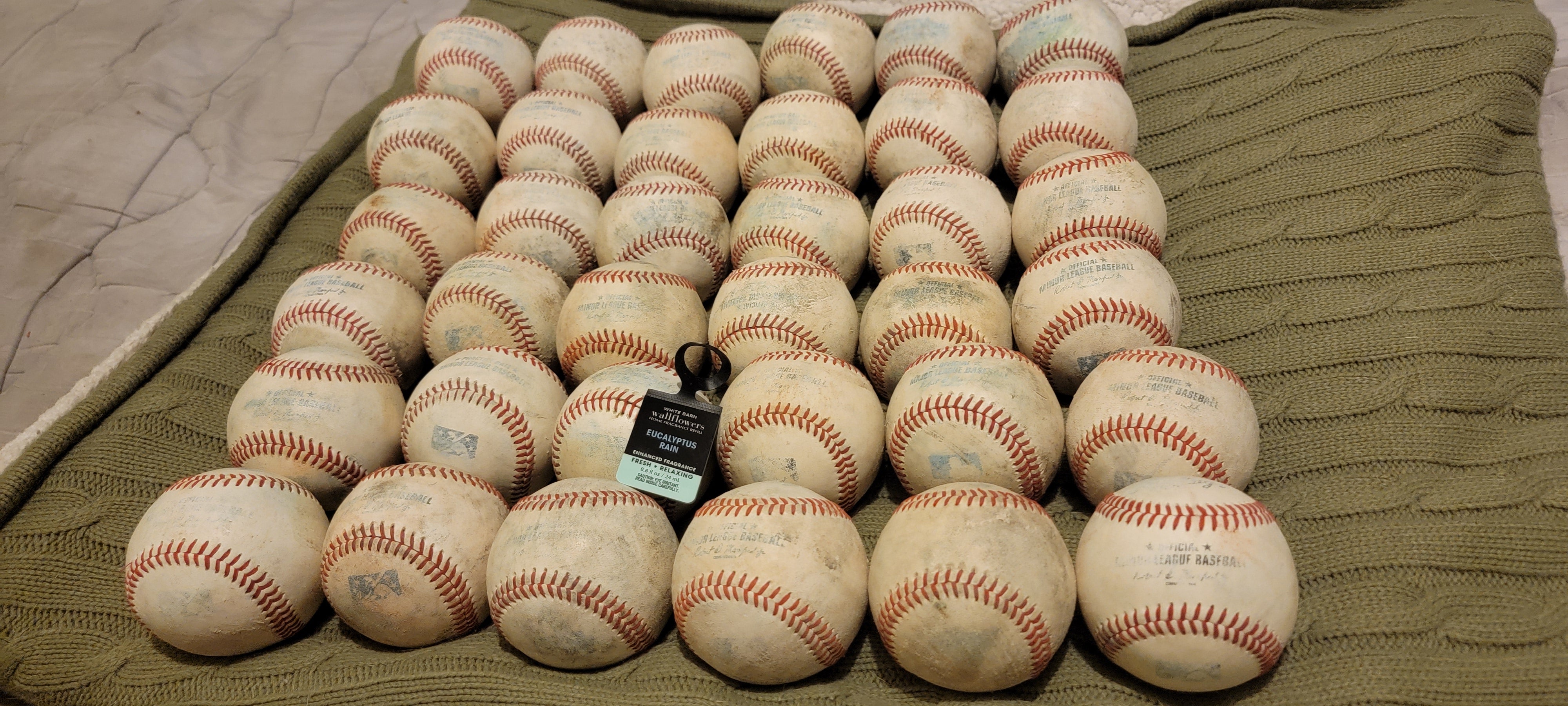 Used Rawlings Baseballs 36 Pack (3 Dozen)