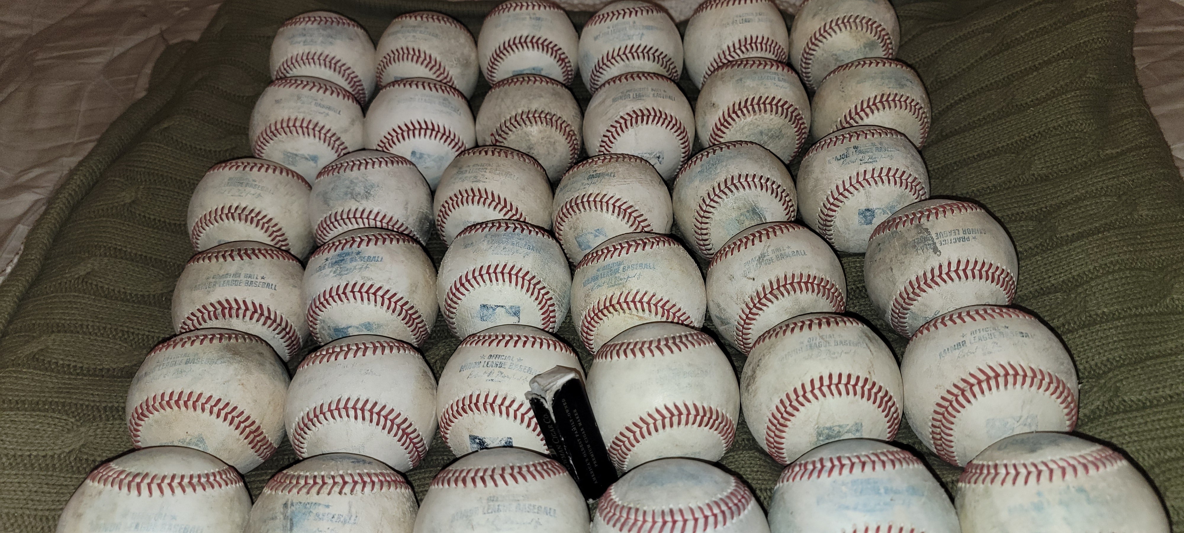 Used Rawlings Baseballs 36 Pack (3 Dozen)