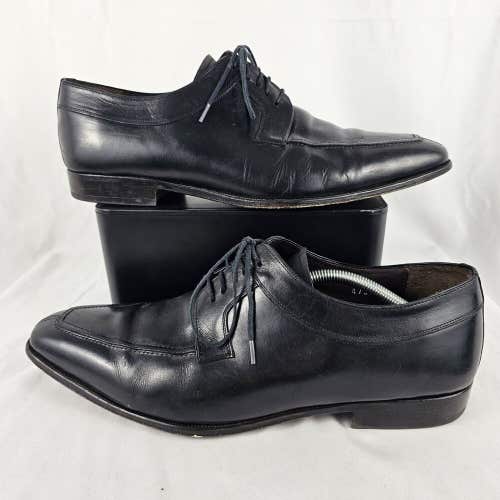 MEZLAN HUNDLEY II Black Leather Apron Split Toe Oxfords Dress Shoe 12801 12 M