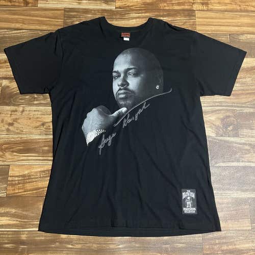 Suge Knight Death Row Records 2005 Black T-Shirt Rap Hip Hop Tee XLT (Oversized)