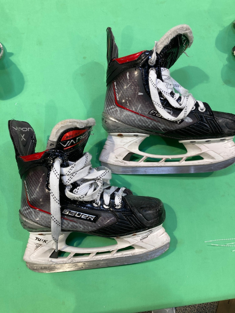 Junior Used Bauer Vapor X Shift Pro Hockey Skates 4.0