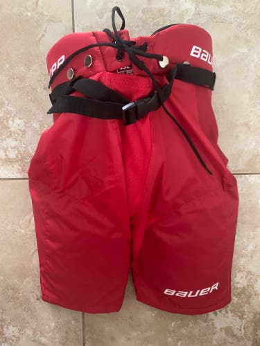 Bauer Vapor X60 Hockey Pants Junior Large Red