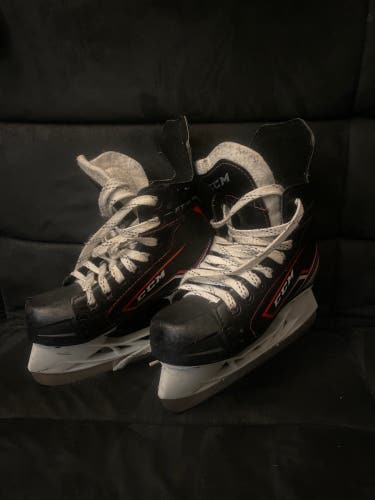 Used CCM Size 1 JetSpeed FT340 Hockey Skates