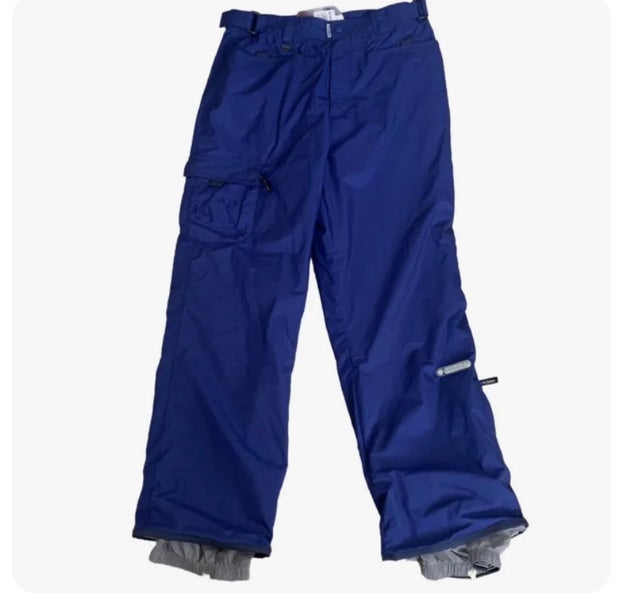 NEW O'Neill Ski SnowBoard Mens Blue Basetek Series Woodpecker Pants Waterproof L