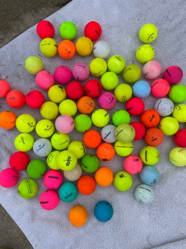Used  84 Pack (7 Dozen) Assorted Balls