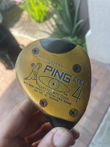 Ping eye2 wood 4 in Right handed , steel shaft