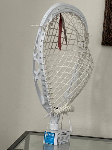 New Strung Eclipse 2 Goalie Head 11D STX Mesh, Special Hidden Top string