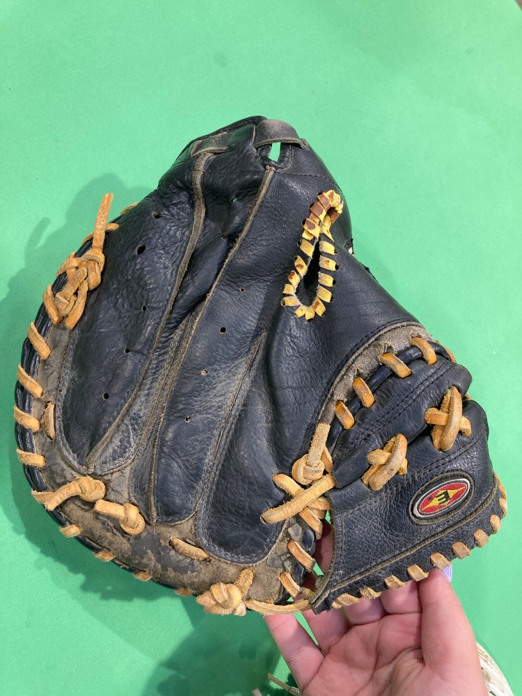 Used Rawlings Gold Glove Gamer Series Left Hand Throw First Base Baseball Glove 12"
