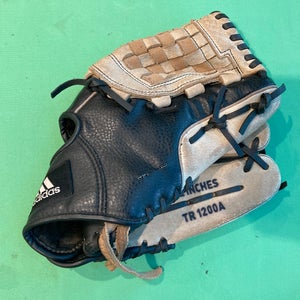 Used Adidas Right Hand Throw Pitcher Baseball Glove 12"