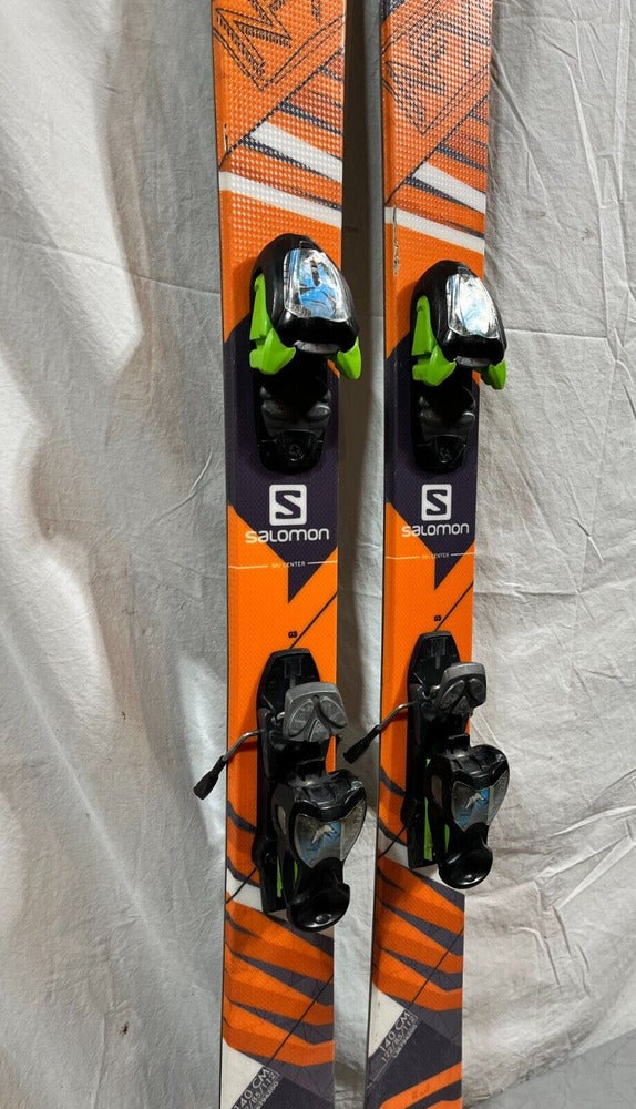 Salomon NFX 140cm 122-85-112 Skis Marker DIN 7.0 Bindings TUNED | SidelineSwap