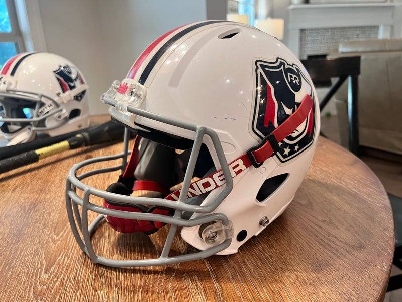 patriots white helmet