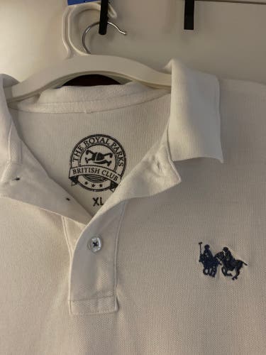 White New Polo by Royal Parks British Club