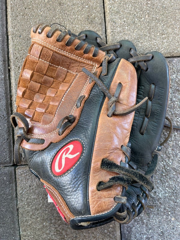 Used Rawlings Premium Series Right Hand Throw Pitcher Baseball Glove 11.5"