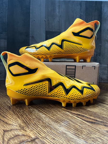 Adidas Freak Ultra 22 Primeknit Yellow Black Football Cleats  display picture 2