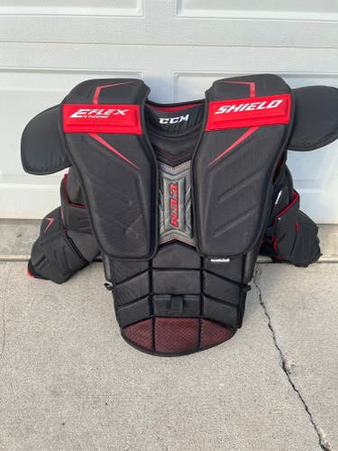 Used XL CCM Extreme Flex Shield Pro Goalie Chest Protector