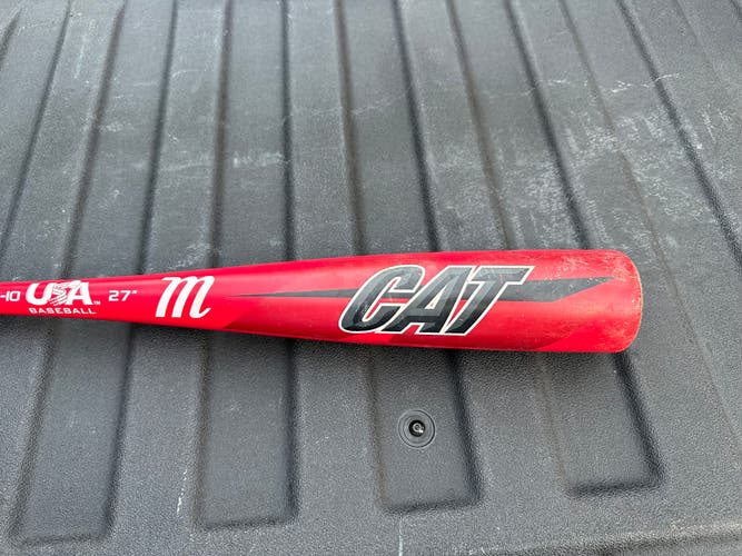 Marucci CAT Alloy 27/17 Bat (-10) USA Baseball