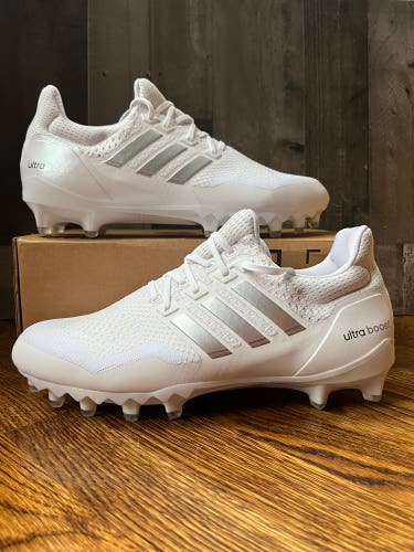 Adidas UltraBoost PE Football Cleats  White/Gray Silver HP8836 Mens Sz 13.5 Rare