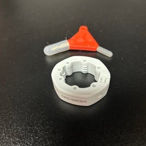 White Maverik Butt End And Tool