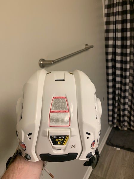 Used Small CCM Tacks 210 Helmet