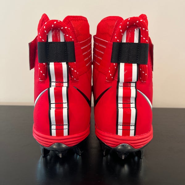 PROMO SAMPLE Nike Ohio State Alpha Menace Elite 2 Football Cleats Size 14  WIDE