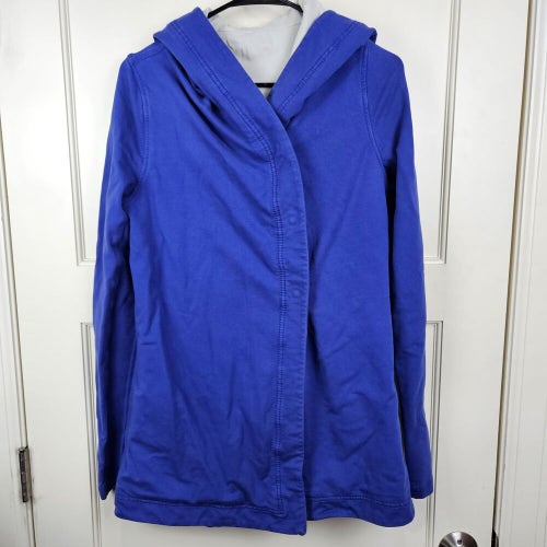 LuluLemon Awareness Wrap Blue Hooded Sacada a Gratitude Jacket Size: 6