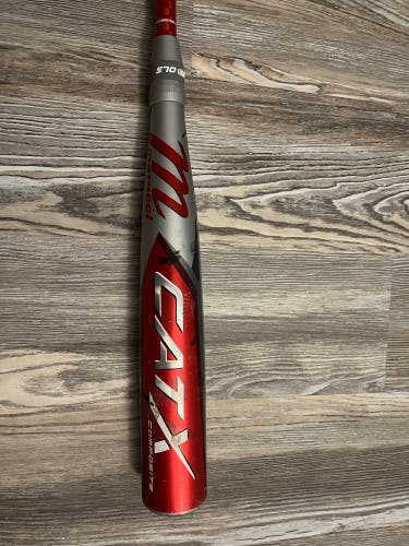 Used USSSA Certified Composite (-10) 21 oz 31" CAT X Composite Bat