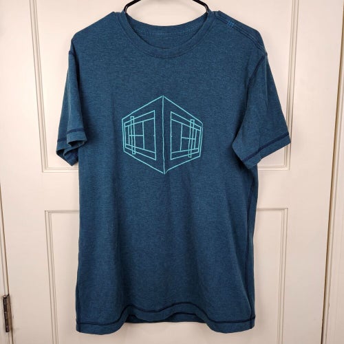 Lululemon Men's Graphic 3D Breathe Short Sleeve Crewneck T-Shirt Size: ~M