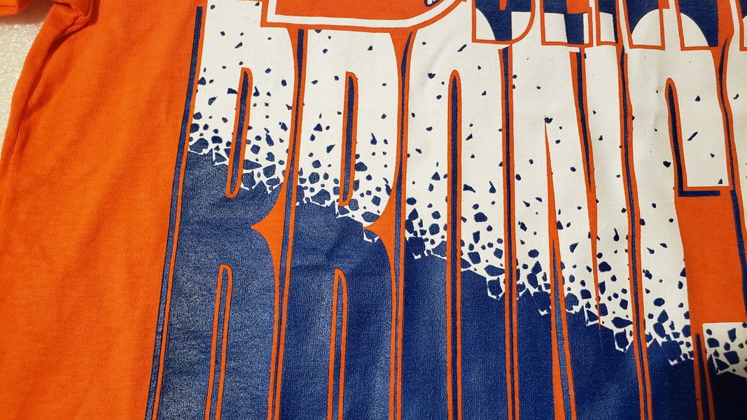 Denver Broncos: Colorful 90s Throwback Tee (Thrifted) – One-Off