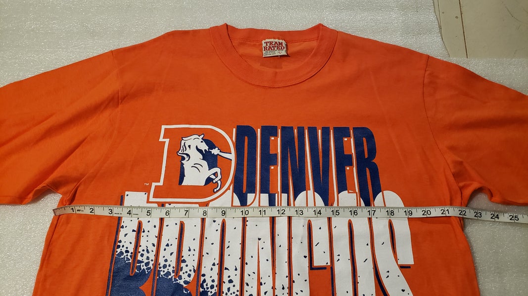 DENVER BRONCOS VICTORIOUS VIXEN SHORT SLEEVE FLOWY TEE