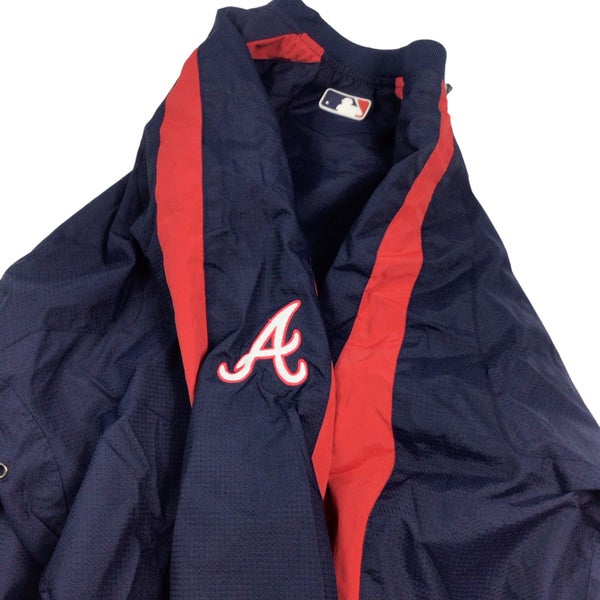 Nike Atlanta Braves NEW Mens Medium jacket windbreaker MLB Genuine  Merchandise