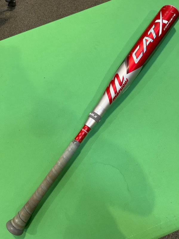 (5) Marucci CAT X Composite Baseball Bats SidelineSwap