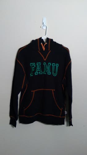 Sportco Authentic NCAA HBCU Florida A & M Rattlers Black Pullover Hoodie Sweatshirt Sz Small