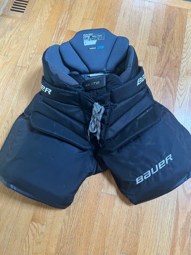 Used Senior Small Bauer Elite Hockey Goalie Pants