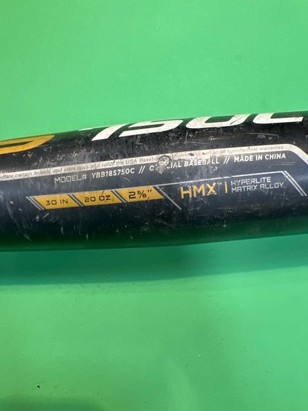 Used USABat Certified Easton S750C Alloy Bat -10 20OZ 30"