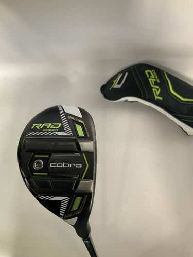 Used Cobra Rad Speed 4 Hybrid Regular Flex Graphite Shaft Hybrid Clubs