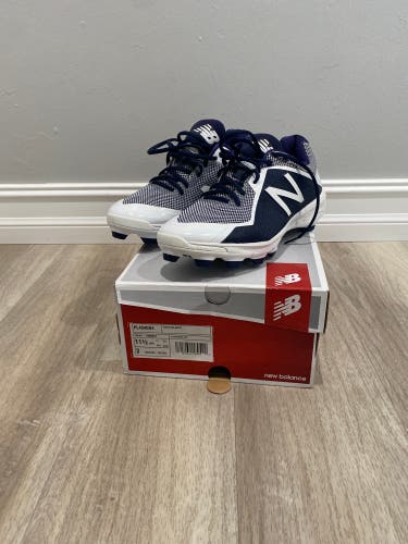 Blue Men's Molded Cleats Low Top 4040