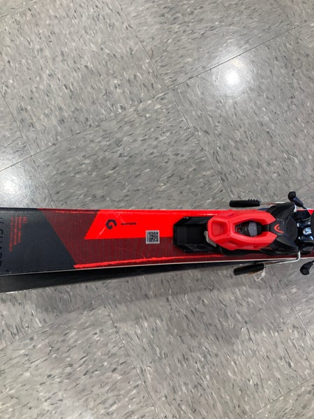 Used HEAD V-Shape V6 163 CM Skis W/ HEAD PR11 Bindings