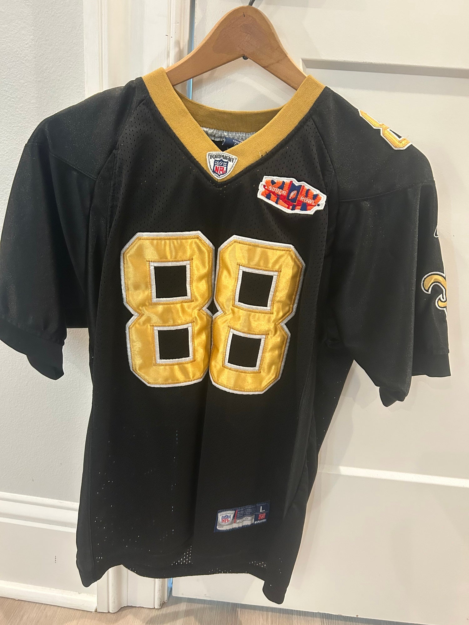 Jeremy shockey Super Bowl jersey New Orleans saints