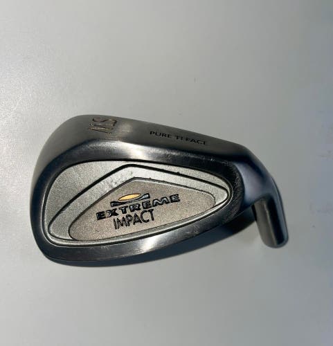 Extreme Impact 9* Pure Titanium Face Wedge Golf Club Only Head