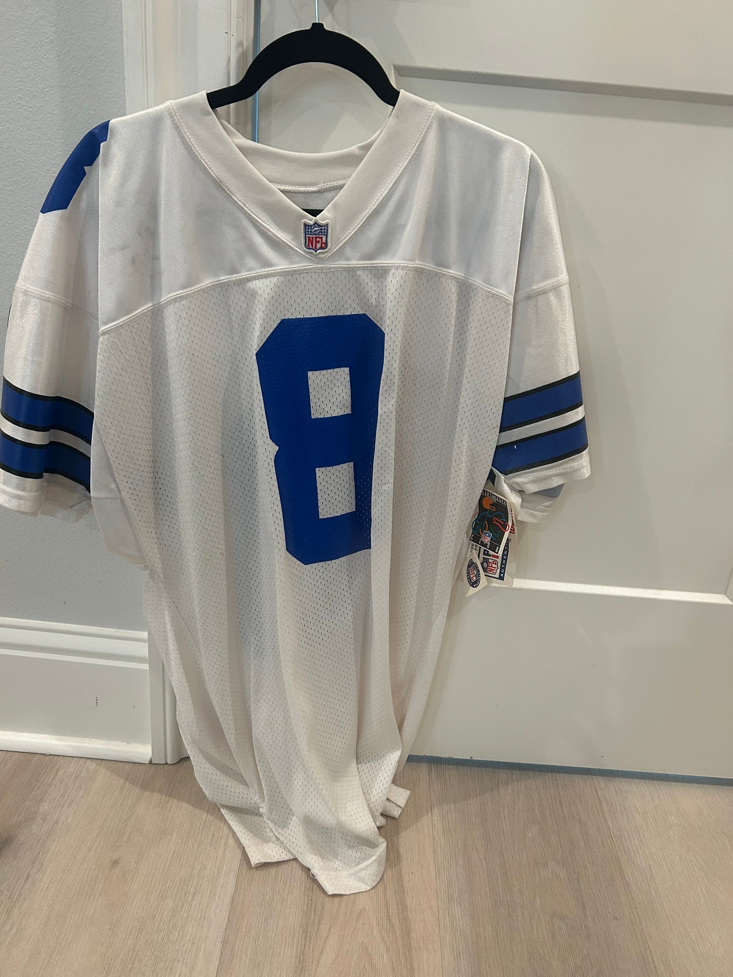 signed aikman jersey