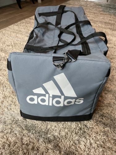 New Adidas Bag - Duffel Unisex Gray Team Issued