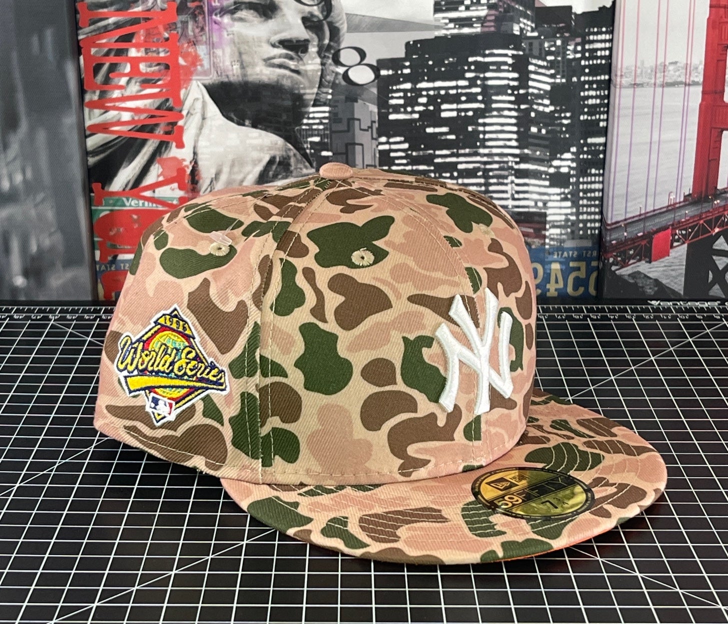 New Era Adjustable Camo Hat – Fredericksburg Nationals Official Store