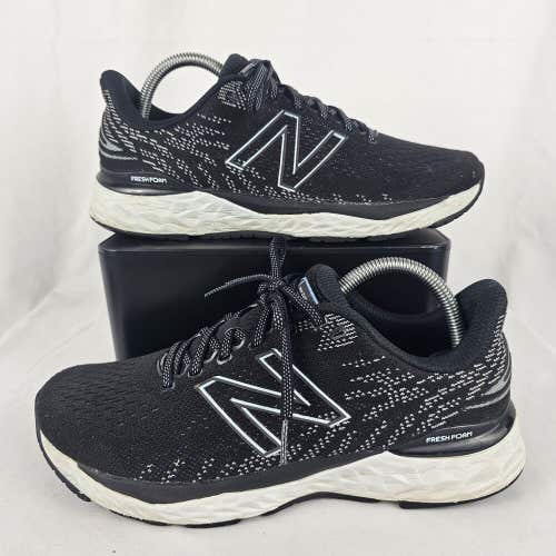 New Balance Fresh Foam 880v11 Womens Size 9.5 B Black Running Shoes Sneakers